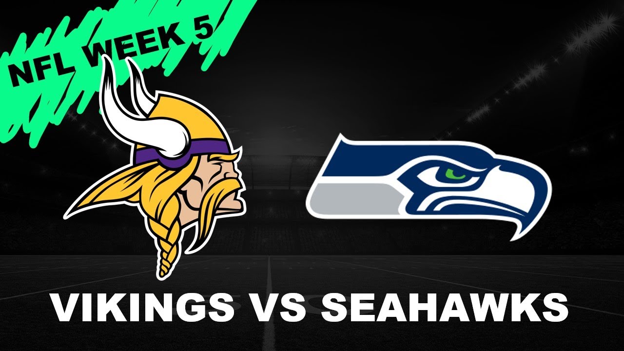 Minnesota Vikings Vs Seattle Seahawks - YouTube