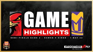 NBL22 highlights: Semi-final - game two Illawarra Hawks vs Sydney Kings