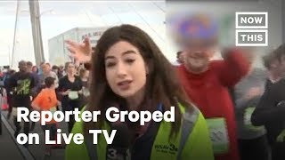 Reporter Groped on Live TV Fires Back | NowThis