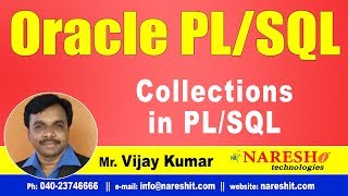 Collections in PL/SQL | Oracle PL/SQL Tutorial Videos | Mr.Vijay Kumar