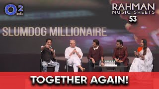 Slumdog Millionaire | Anil Kapoor| Gulzar| Sukhwinder Singh| Universal Music| Rahman Music Sheets 53