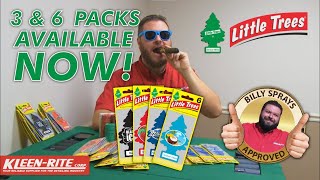 Little Trees Carded 3 and 6 Packs - Billy Sprays | Kleen-Rite