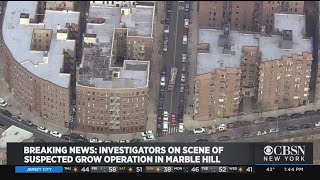 NYPD On Scene On Possible Marijuana Grow House In Bronx
