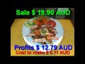 131 ginger tiger prawn cost $6aud sale $49.90aud