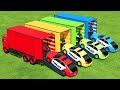 LOAD & TRANSPORTING CARS & CASE TRACTORS - Farming Simulator 22 #43