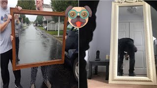 Hilarious Pics of People Trying to Sell a Mirror 20 Pics