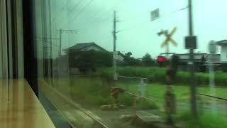 JR日豊本線 車窓  行橋駅～宇島駅（885系400番台特急ソニック）130km/h運転！