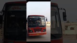 Porbandar to vadodra GSRTC Luxury Non AC Bus