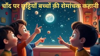 चाँद पर छुट्टियाँ | बच्चों की रोमांचक कहानी #story