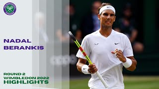 Rafael Nadal vs Ricardos Berankis (R2) Wimbledon 2022 Highlights AO Tennis 2 PS4 Gameplay
