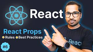 React Props Explained in Hindi 🔥 | Pass Data Between Components | React Tutorial for Beginners #6