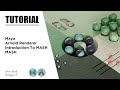 Introduction To MASH | Maya & Arnold Renderer | Tutorial