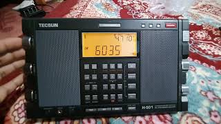 SW 6035 kHz Yunnan Radio Int. Received in Sangatta, East Kalimantan, Indonesia