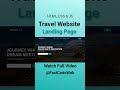 Travel Website Using HTML & CSS | Step By Step Tutorial | Fast Code