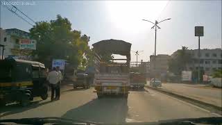 Pune to Ahmednagar in 10 minutes!! | Nagar Trip 1/9 | #dashcamvideos #timelapse