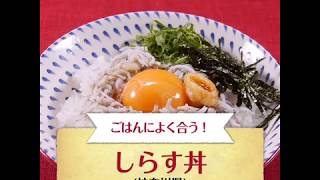 【ご当地グルメ】しらす丼（神奈川県）のレシピ