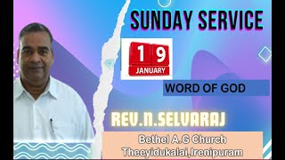 🔴 LIVE /// COMMUNION SERVICE /// Word of God /// Rev.N.Selva Raj ///