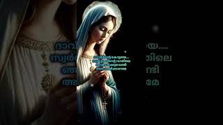 സ്വർഗ്ഗം ഒരുക്കിയ സ്വർണ്ണാലയമേ...#marymotherofgod #christianprayer #christiansongs #jesuschrist