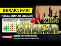 Puasa Safar berapa hari - Jadwal Puasa Sunnah dibulan Safar 1446/2024 - Kalender 2024 - Rebo Wekasan