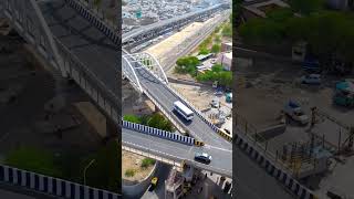 बालोतरा ओवर ब्रिज का विहंगम दृश्य / Balotra railway Overbridge/Balotra City #travel #video #shorts