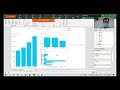 excel power pivot power view l商業數據分析 17.產品子類別橫條圖 除了以年的角度可以到產品類別的銷售狀況外 也可以以互動方式看到產品子類別的銷售狀況。