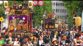 平成28年 赤坂氷川神社 例大祭 「宮神輿」山車「猿」巡行 です。