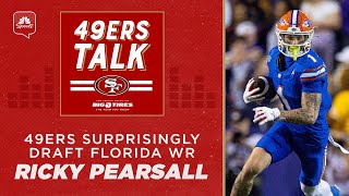 49ers surprisingly draft Florida WR Ricky Pearsall; NFL draft Day 2 preview | 49ers Talk