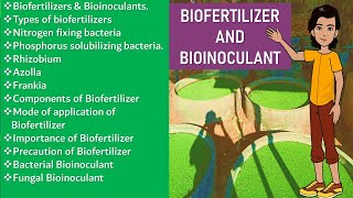 Biofertilizer and Bioinoculant