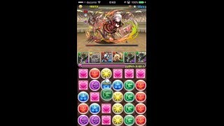 ［パズドラ］第27回チャレンジダンジョンLv10 (ラグナロク＝ドラゴンpt－ソロ）