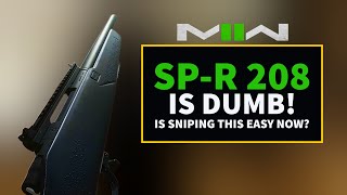 CoD MW2 | SP-R 208 Is So Strong Man Is Sniping Easy Now?