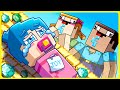 [Animation] Adopted Baby Joy Brings Happiness and Wealth to Poor Noob Family | Minecraft 3AM Story