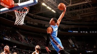 ALL 49 Russell Westbrook Dunks of the 2016-17 NBA Season