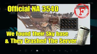 We Found Cheaters SkyBase \u0026 They Crashed Server | Official NA 3540 Conan Exiles | PvP \u0026 Wipe