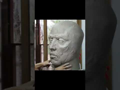 How to sculpt a head with clay – #SHORTS – Cristina Córdova | Domestic English