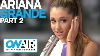 Ariana Grande Wants Jim Carrey for iHeartRadio Music Awards | Interview | On Air with Ryan Seacrest