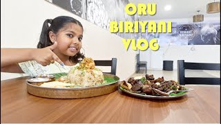 Oru Biriyani vlog II Kismat Biriyani with venillahappiness