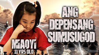 ANG DEPENSANG SUMUSUGOD TECHNIQUE NG BATANG 11 YEAR OLD LU MIYAOYI!