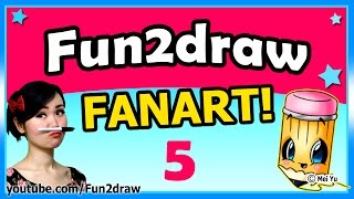 Fun2draw Fanart 5 - Over 120 Drawings from my Amazing Fun2draw Fans!! (Online Cartooning Videos)