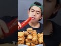 Super kriuk❗❗❗Mukbang puluhan gorengan abang abang pake cabe terbesar di dunia 😍 | Tanboy Kun#shorts