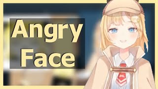 Amelia's Rare Angry Face [ENG Subs]