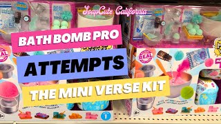 BATH BOMB PRO ATTEMPTS A MINI VERSE BATH BOMB KIT