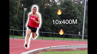 Workout Wednesday/10x400m🔥/The perfect training to improve on 1500m