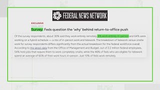 Federal government employees working from home? | VERIFY