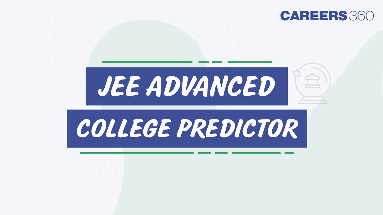 JEE Advanced College Predictor - YouTube