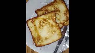 How to make french toast.|classic quick and  easy recipe| shorts | viral |for you| Food with Fatima