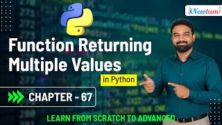 Function Returning Multiple Values in Python | Python for Beginners | Chapter 67