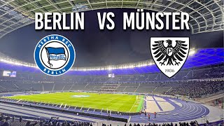 Hertha BSC 1:2 SC Preußen Münster - 2.Liga 16.Spieltag Saison 2024/2025