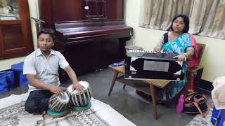 Ami Sure Sure Ogo Tomay - Pt. Ajoy Chakraborty - Vocal with Tabla - Performance at NSM