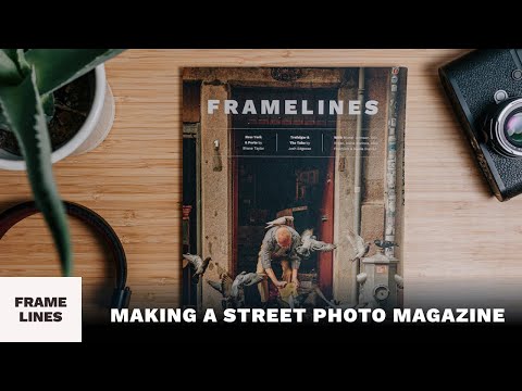 Create a street photography magazine