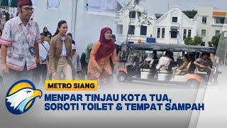 Menteri Pariwisata Tinjau Kota Tua Jakarta Jelang Tahun Baru [Metro Siang]